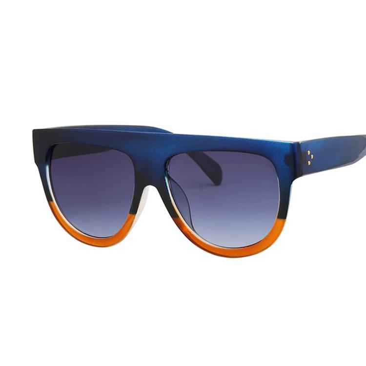 Retro Vintage Oversized Women UV400 Protection