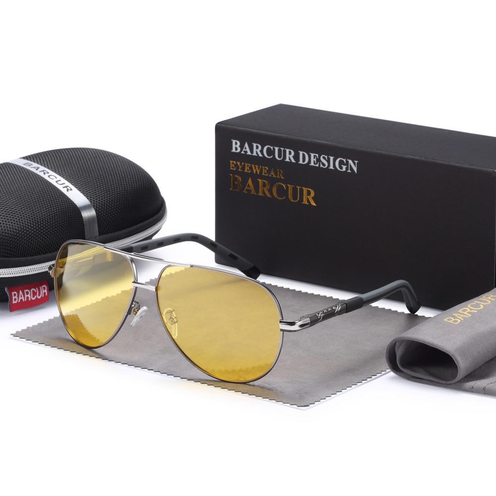 Aluminum Magnesium Men's Polarized  Mirror Aviation Design