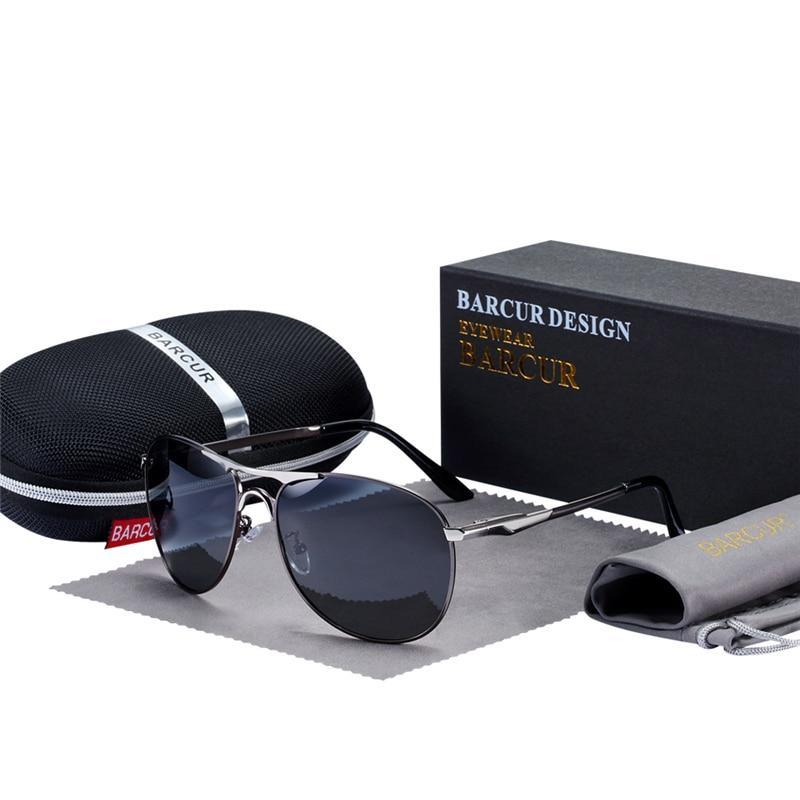 Aviation Pilot Polarized Sunglasses With UV400 Protection