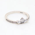 Diamond Shining Petal Ring