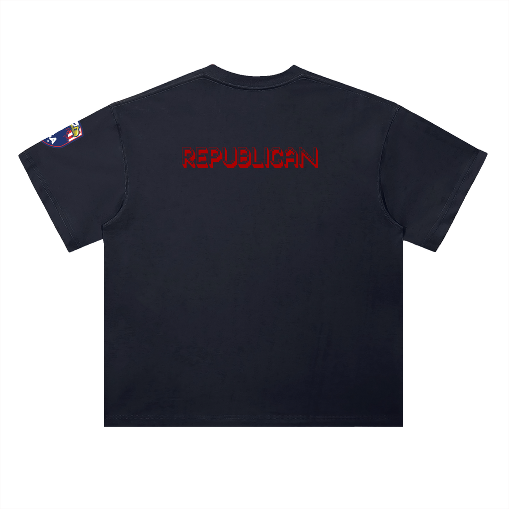 Heavyweight Drop Shoulder Cotton T-Shirt