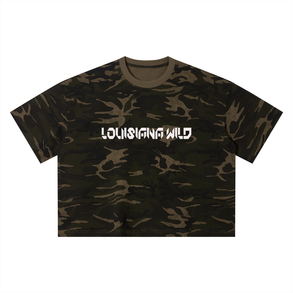 Unisex Camo Boxy T-Shirt