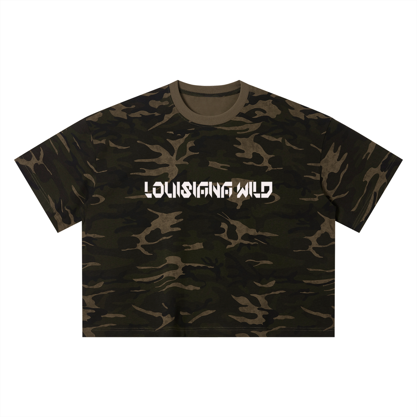 Unisex Camo Boxy T-Shirt