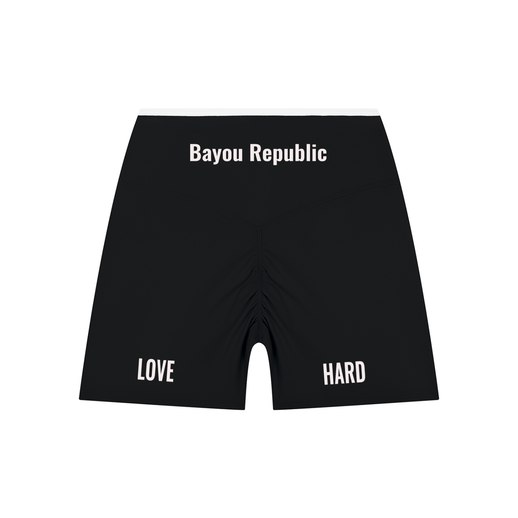 Women’s Love Hard Yoga Shorts