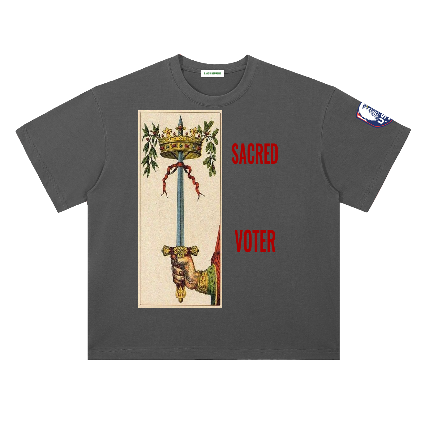 Heavyweight Drop Shoulder Cotton T-Shirt