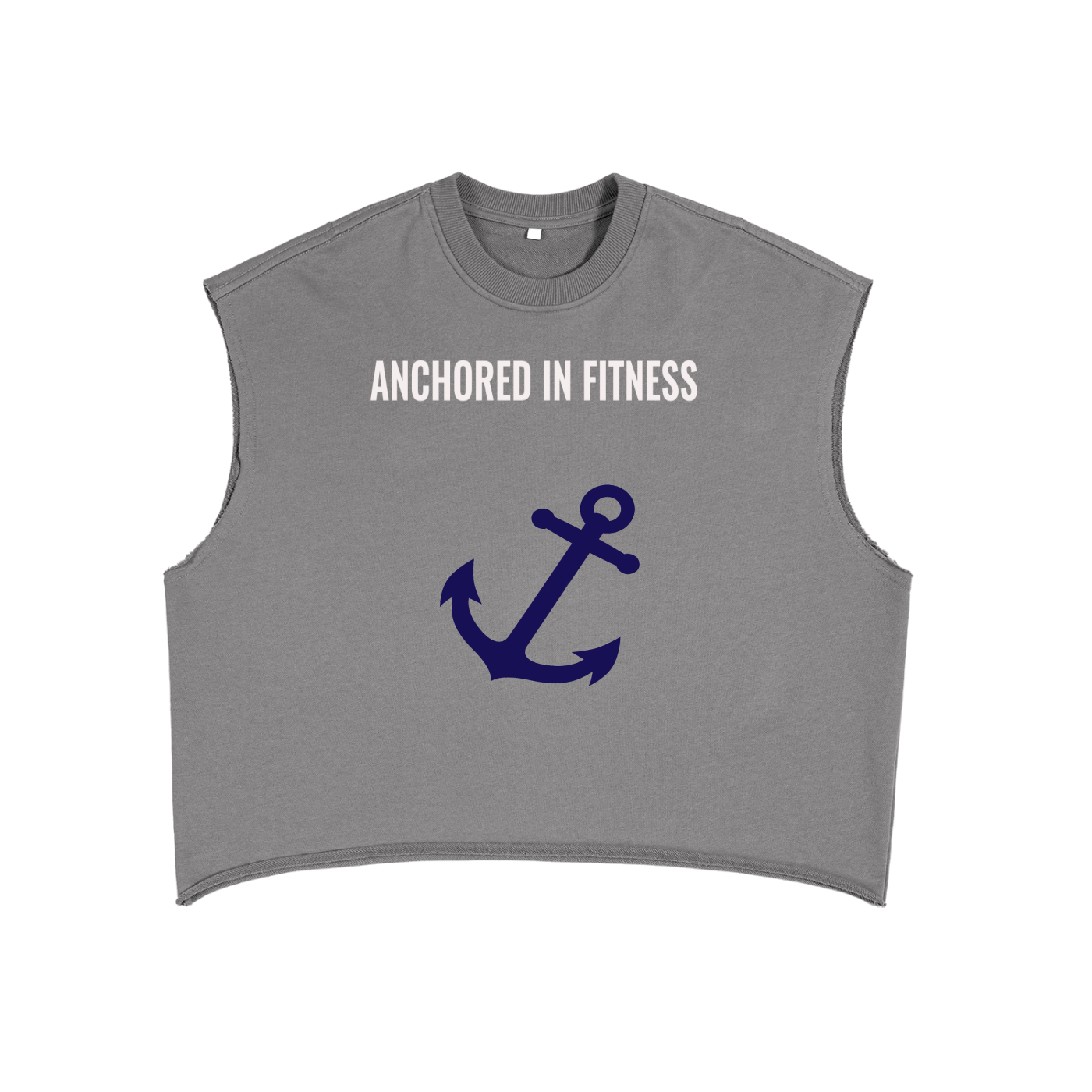 French Terry Boxy Tank Top