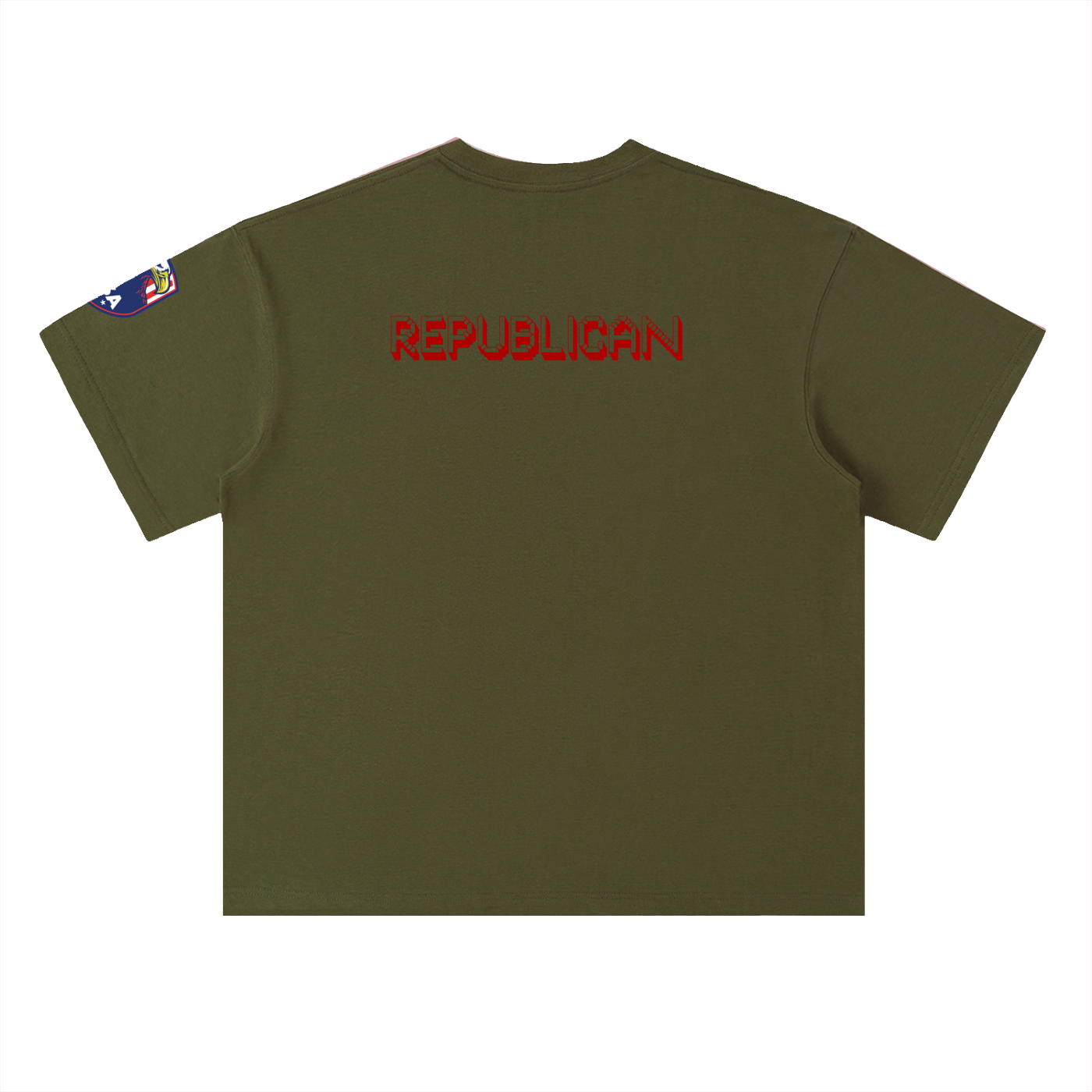 Heavyweight Drop Shoulder Cotton T-Shirt