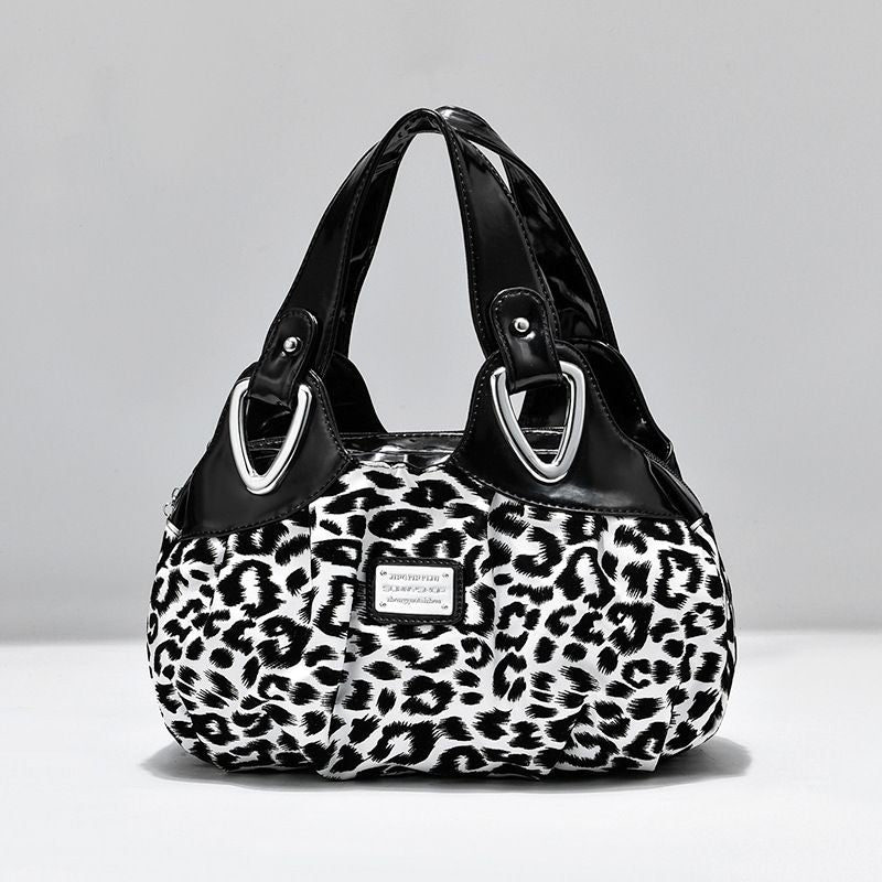 Flower Design Top-handle Ladies Purse