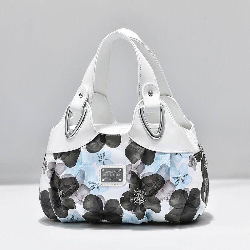 Flower Design Top-handle Ladies Purse