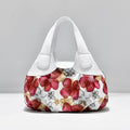 Flower Design Top-handle Ladies Purse