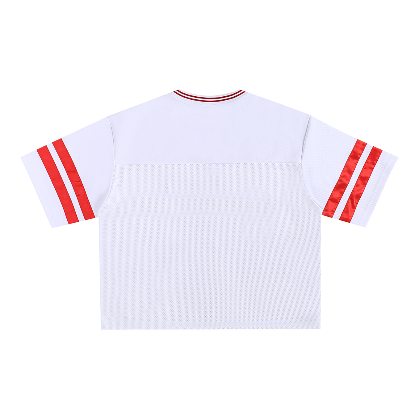Taped Mesh Boxy T-Shirt