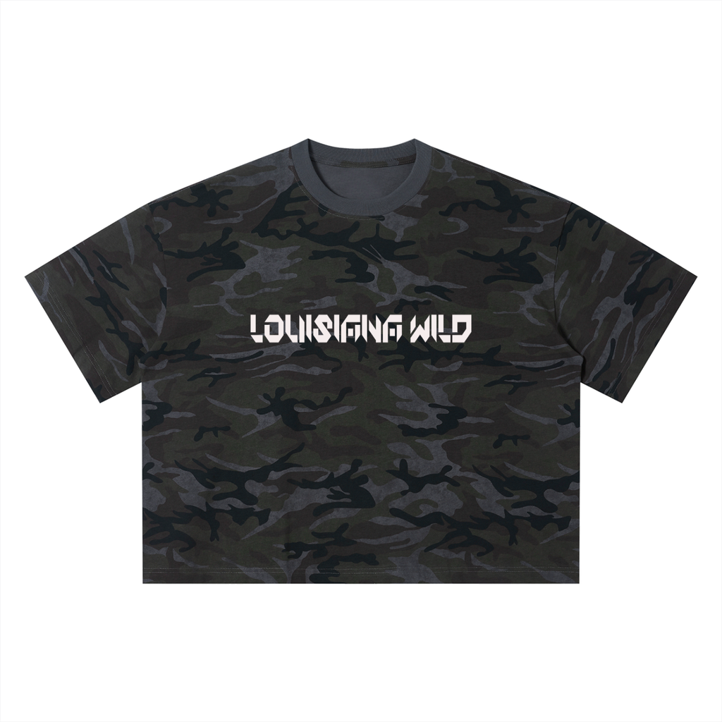 Unisex Camo Boxy T-Shirt