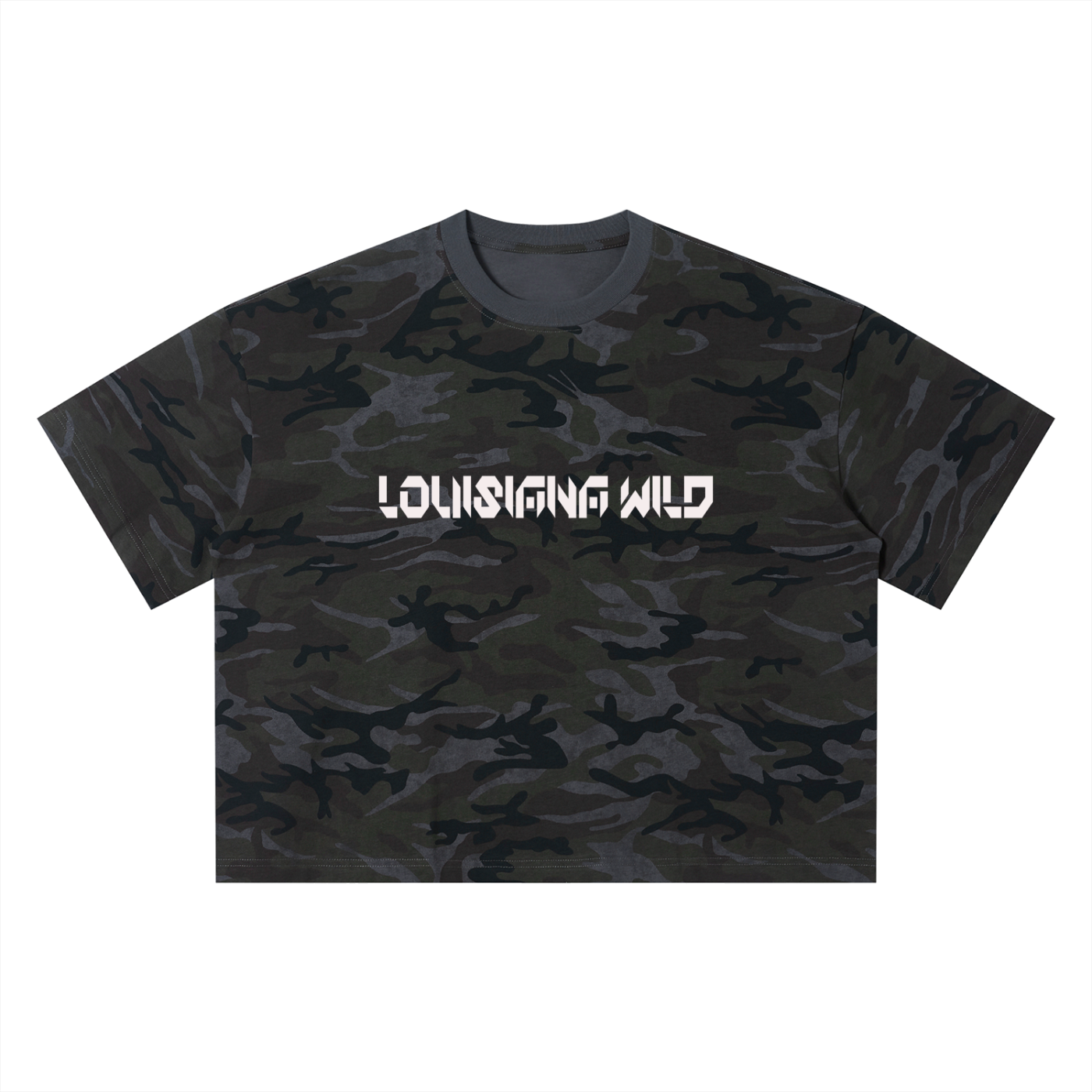 Unisex Camo Boxy T-Shirt