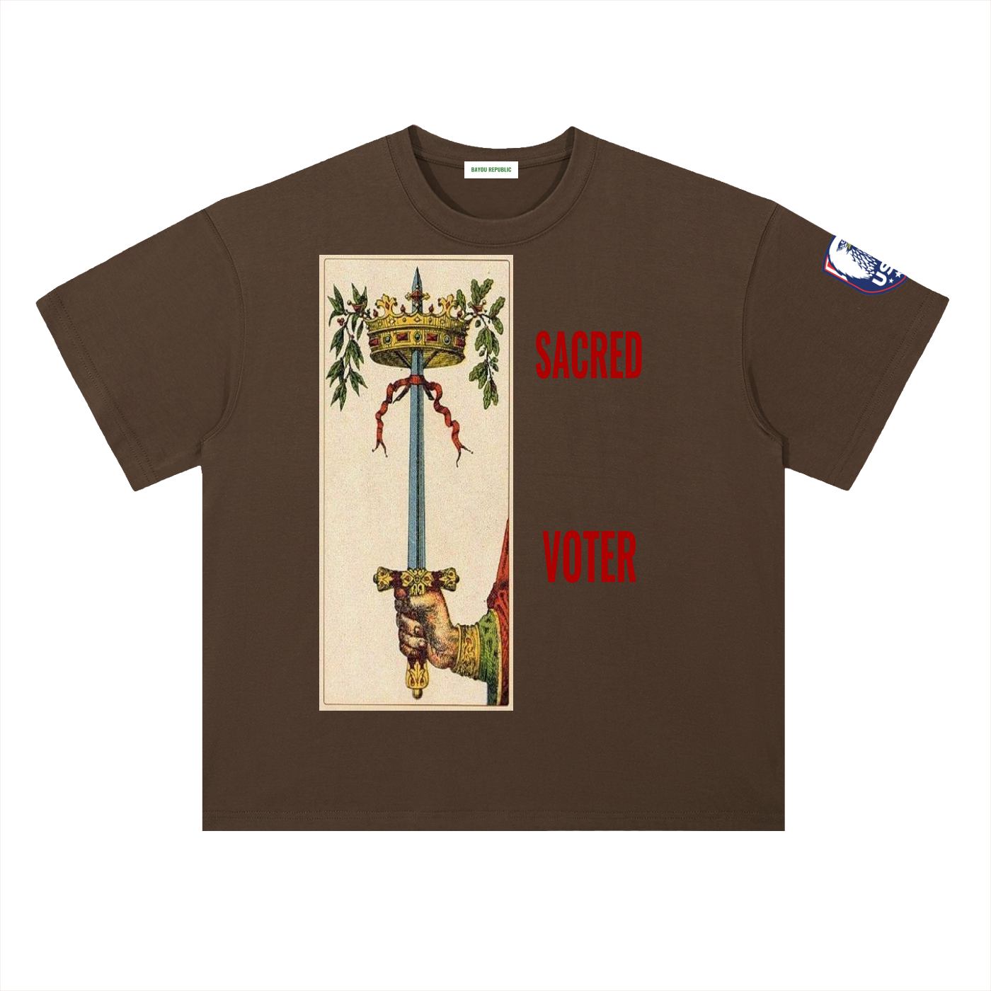 Heavyweight Drop Shoulder Cotton T-Shirt