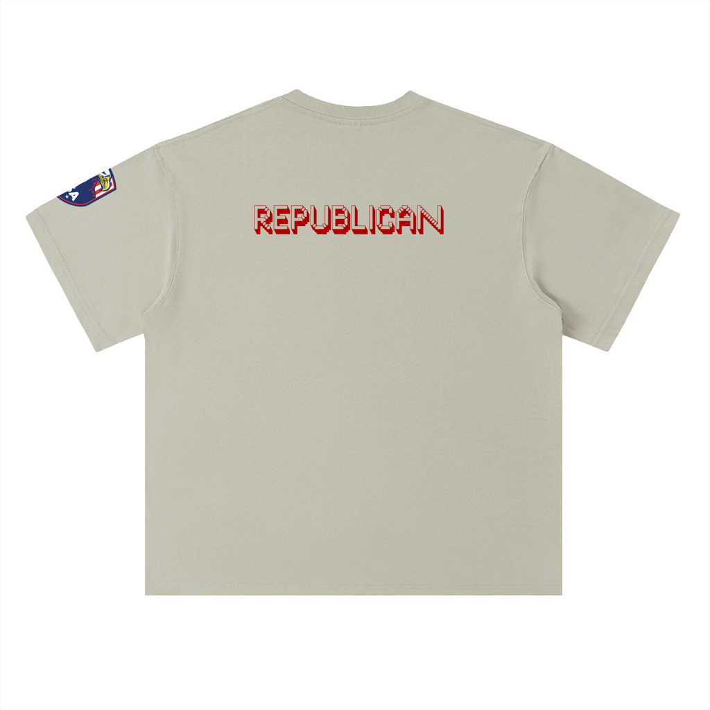 Heavyweight Drop Shoulder Cotton T-Shirt