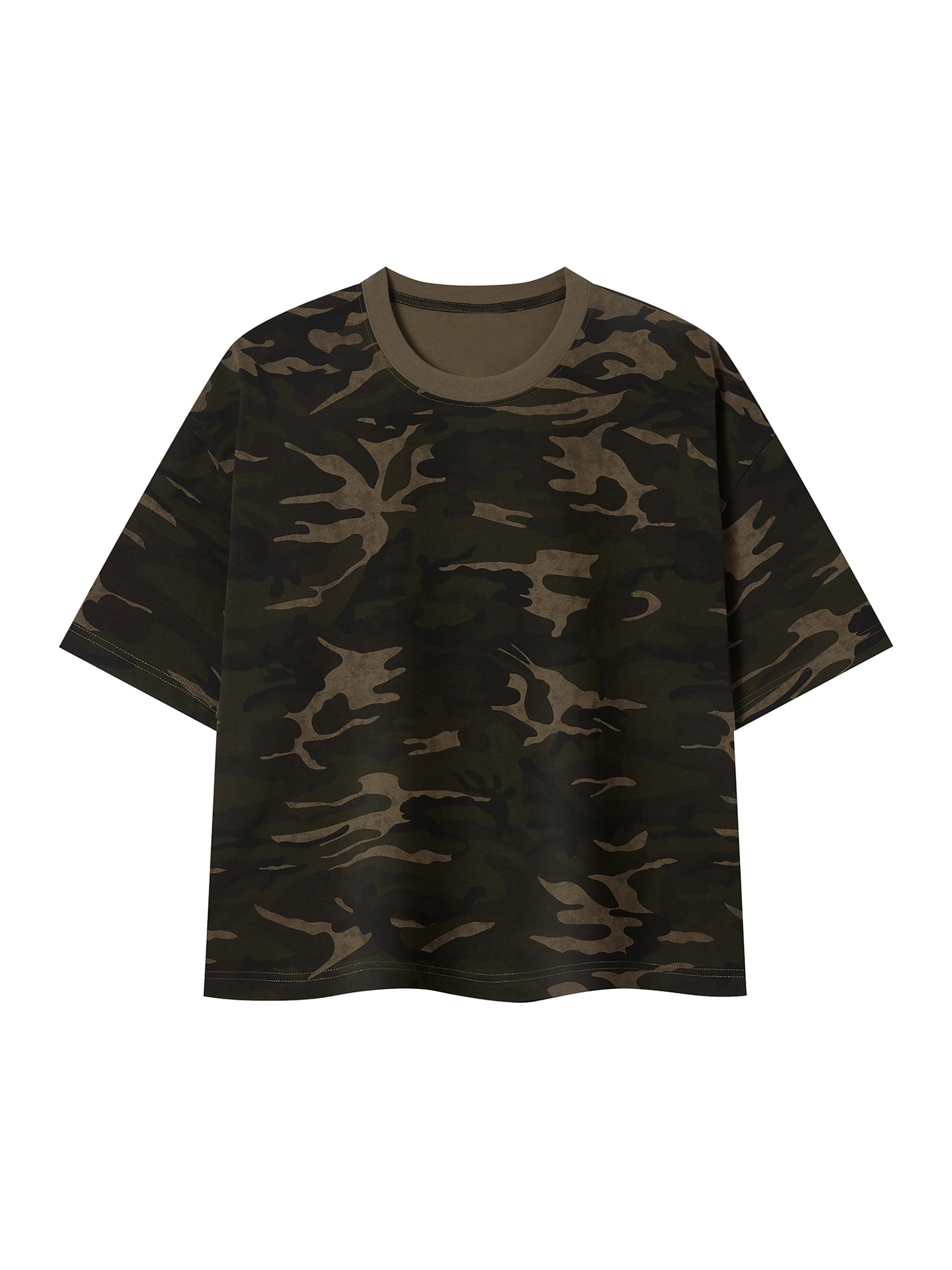 Unisex Camo Boxy T-Shirt