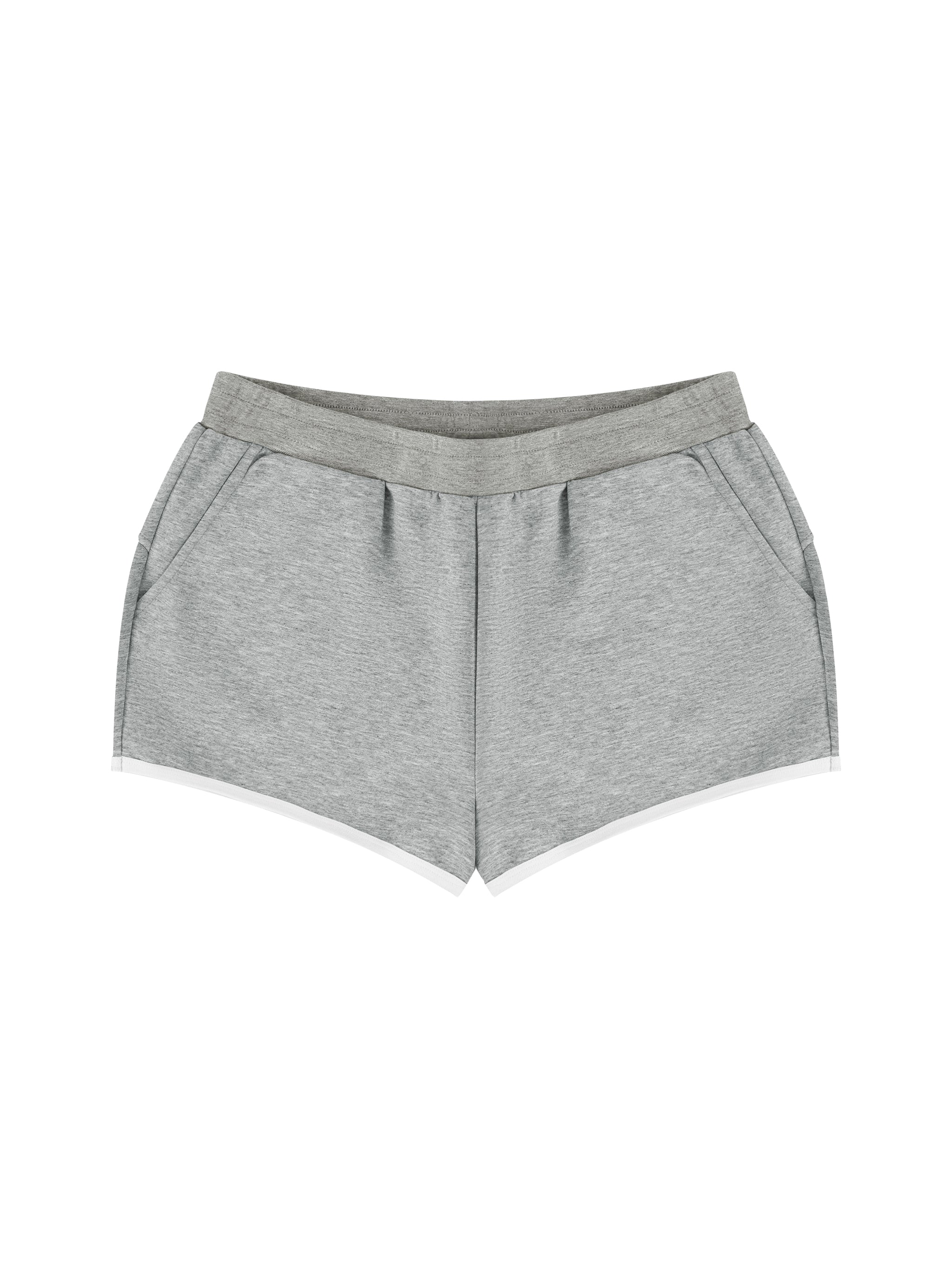 Women's Retro Contrast Binding Shorts