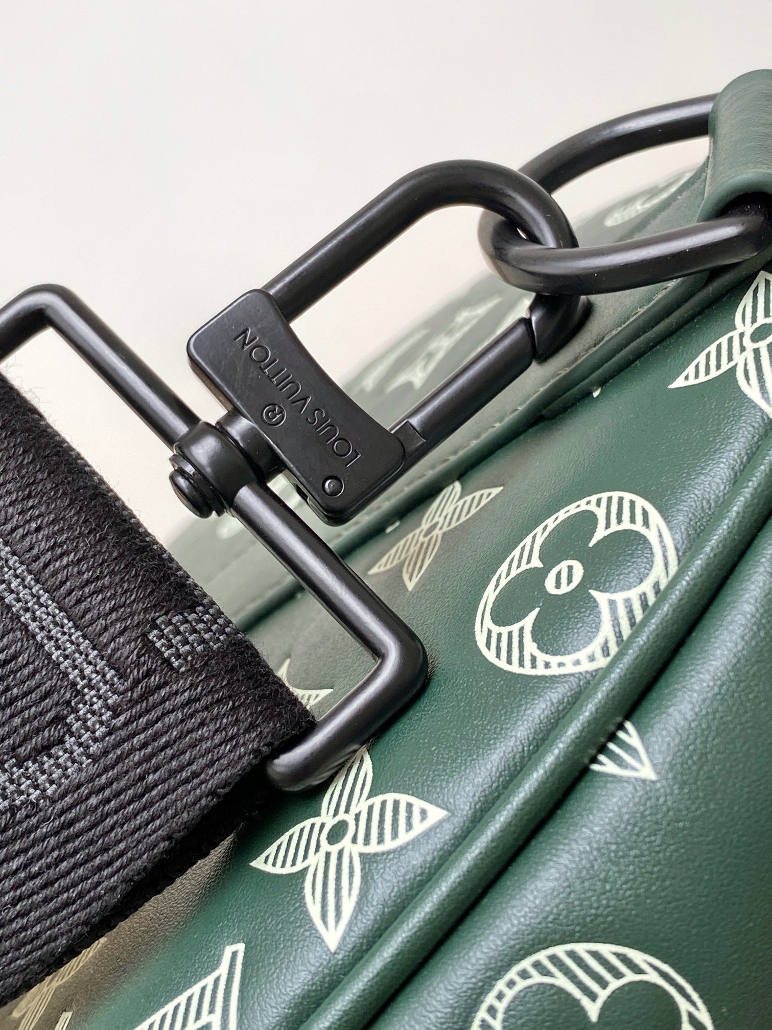 LV Top Grain Leather Travel Bag