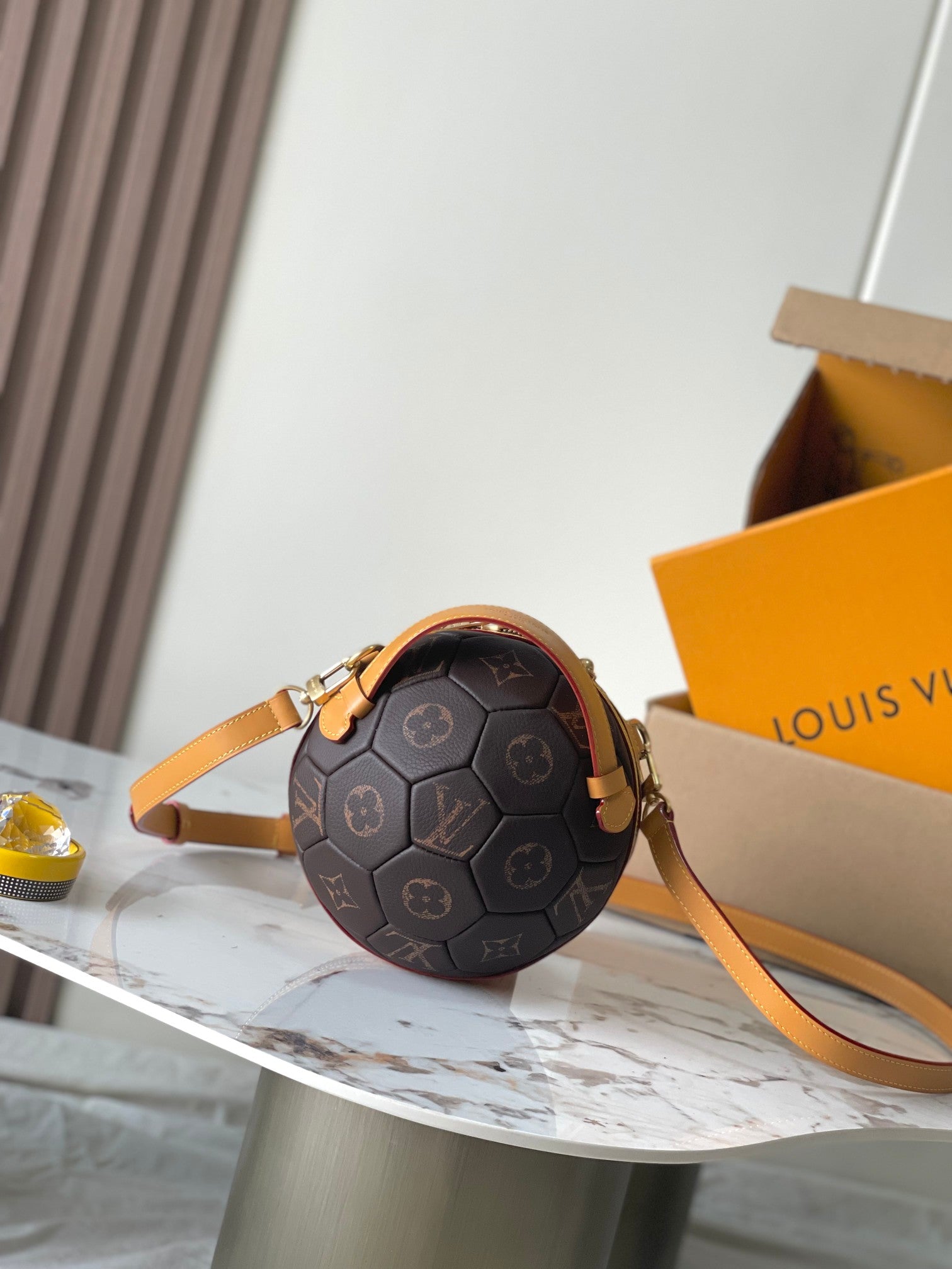 LV Soccer Ball Handbag