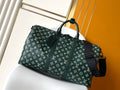 LV Top Grain Leather Travel Bag