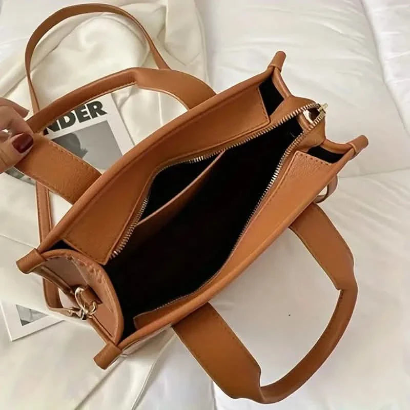 Leather Boss Bag Tote